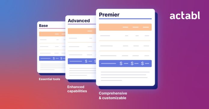 Actabl hotel efficiency products